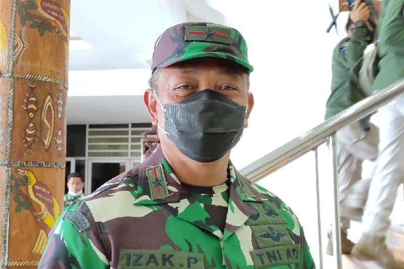 Danrem 172/PWY Brigjen TNI Izak Pangemanan.