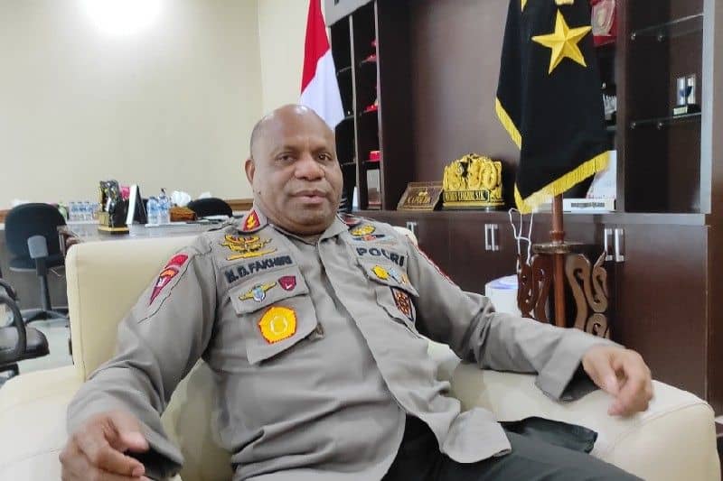 Kapolda Papua Irjen Pol Mathius Fakhiri