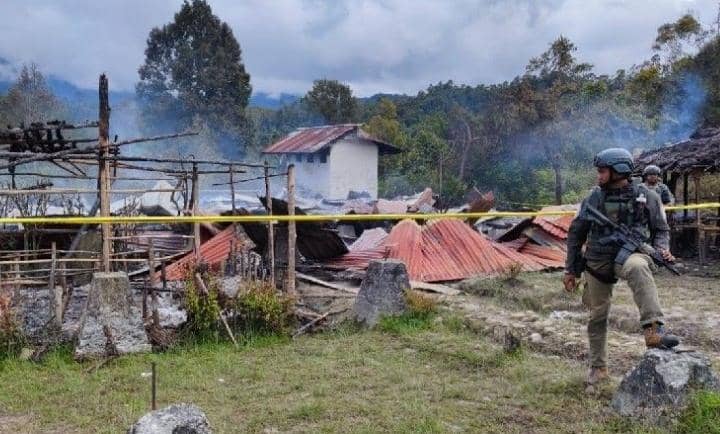 SMA Negeri 1 Oksibil, Kabupaten Pegunungan Bintang dibakar