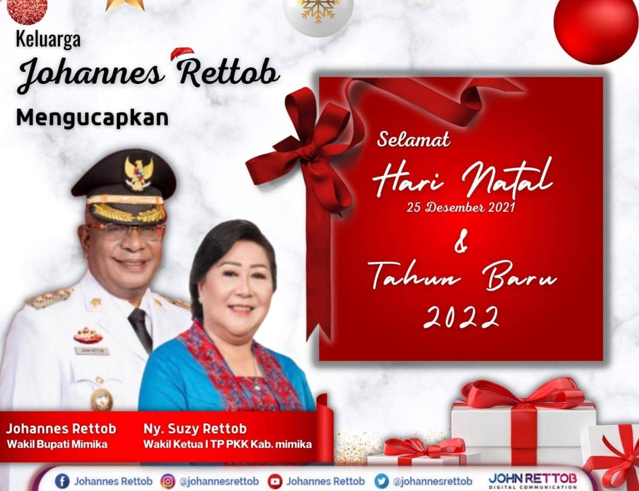 Wakil Bupati Mimika Johannes Rettob