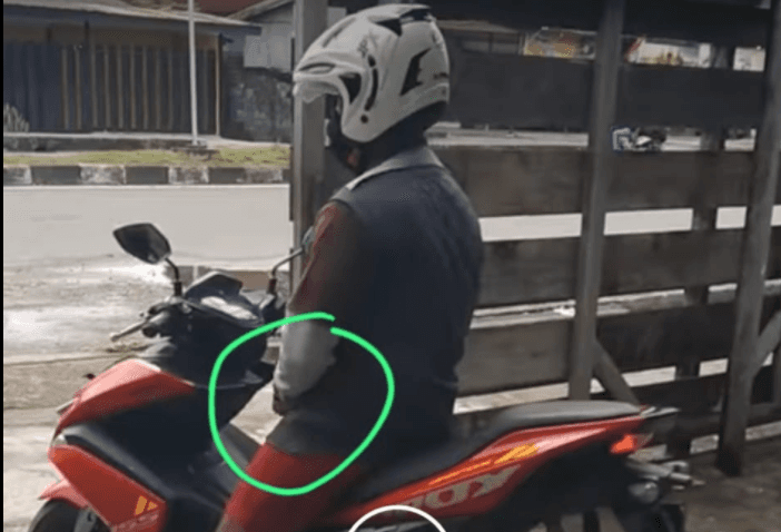 Diduga pelaku hal senonoh yang terekam layar kamera korban lainnya