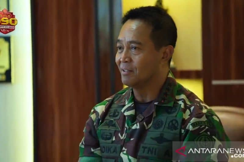 Panglima TNI Jenderal TNI Andika Perkasa.