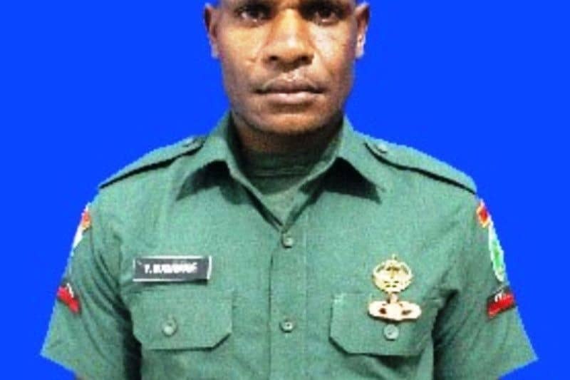 Foto Personel Yonif 756/WMS Prada Yotam Bugiangge