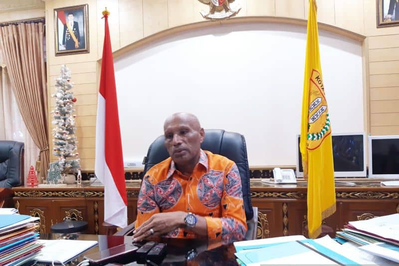 Wali Kota Jayapura Benhur Tomi Mano