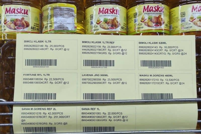 Harga minyak goreng di Jayapura kembali ke harga normal, yakni sebelum diberlakukannya harga Rp 14.000/liter