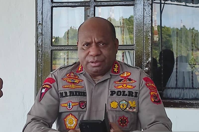 Kapolda Papua Irjen Pol Mathius D Fakhiri