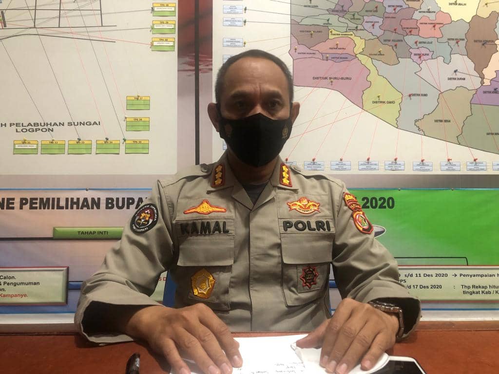 Caption, Kabid Humas Polda Papua Kombes Pol Ahmad Musthofa Kamal