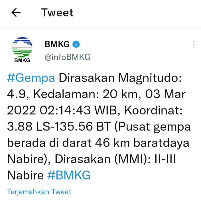 Cuitan BMKG