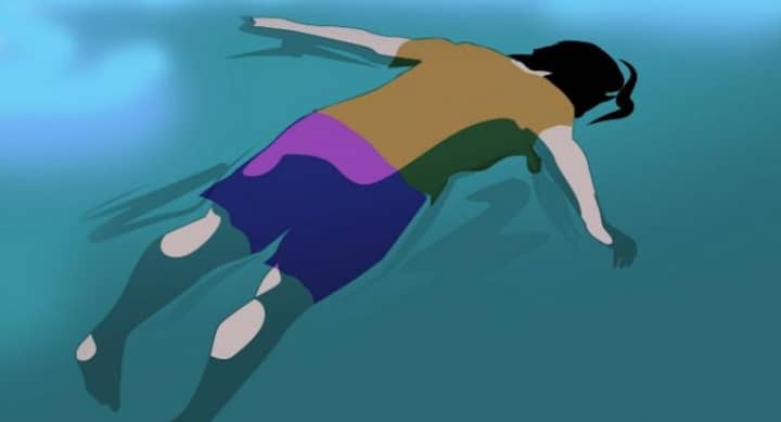 Ilustrasi korban tenggelam
