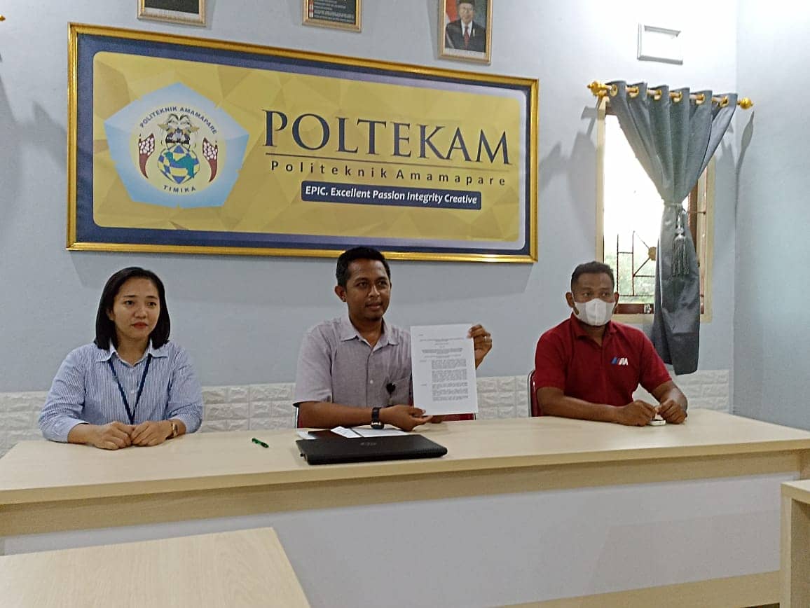 Direktur Poltekma, Herman Dumatubun