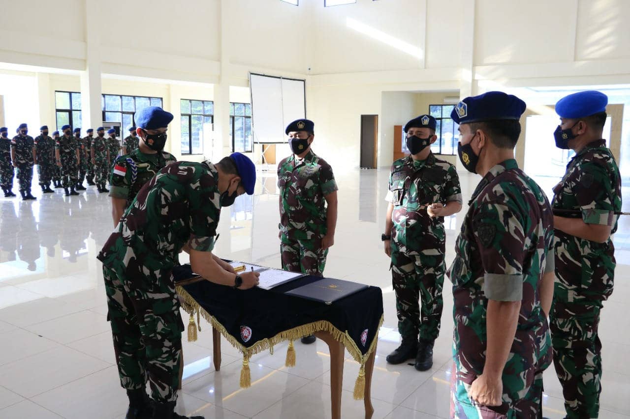 Sertijab Danlanud Yohanis Kapiyau Timika.