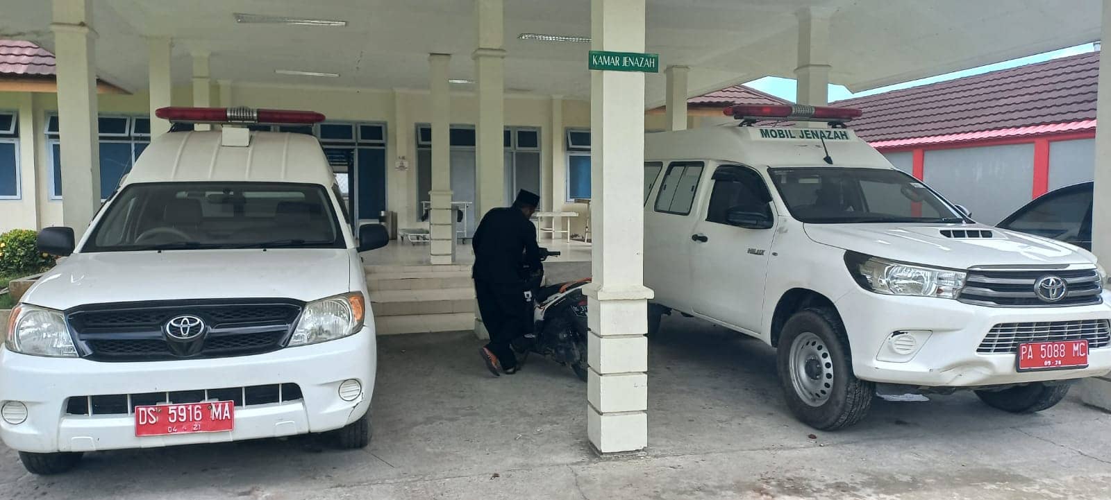 Kamar jenazah RSUD Mimika.