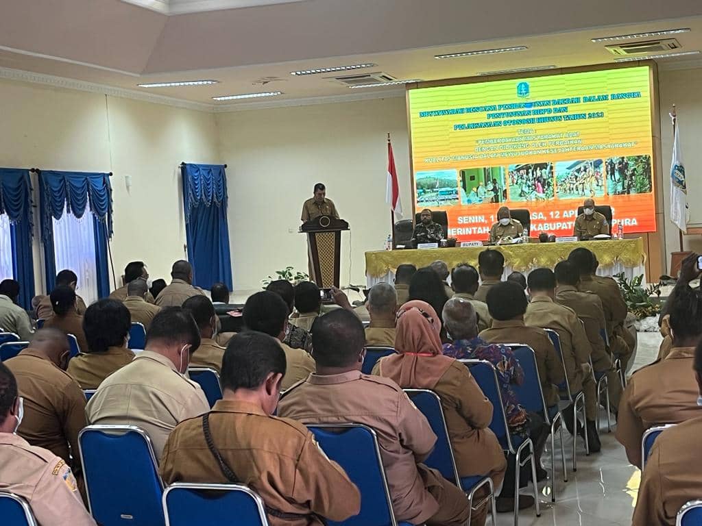 Sejumlah SKPD saat mengikuti Musrembang
