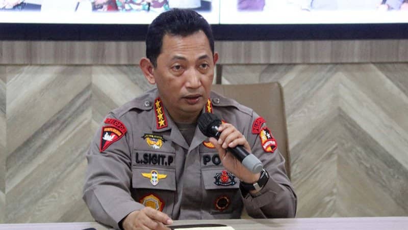Kapolri Jenderal Pol Listyo Sigit Prabowo