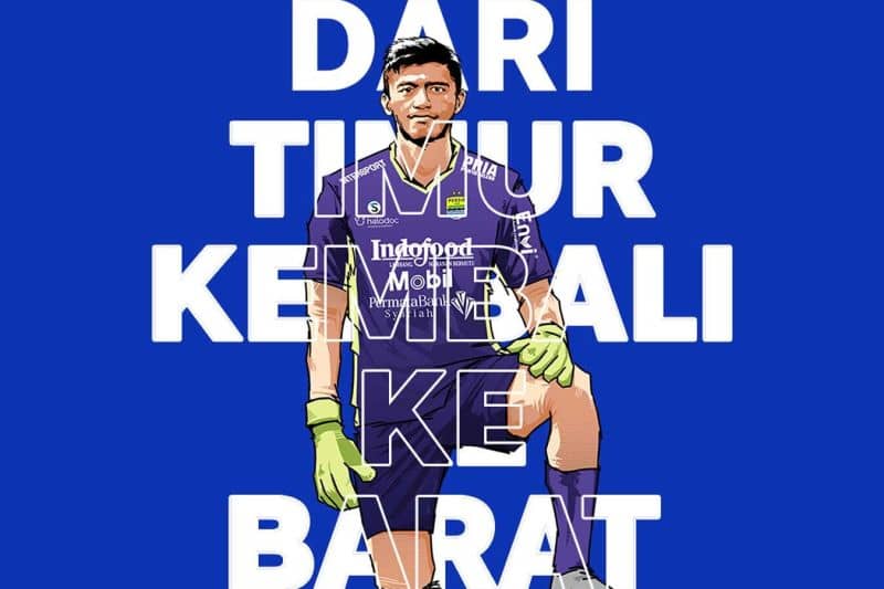 Sambutan Persib terhadap kiper barunya, Fitrul Dwi Rustapa