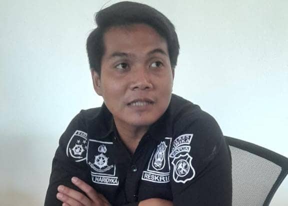 Kasat Reskrim Polres Mimika, Iptu Bertu Harydika Eka Anwar SIK