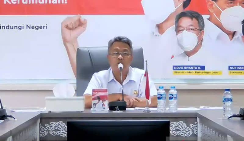 Direktur Jenderal Perhubungan Udara Novie Riyanto