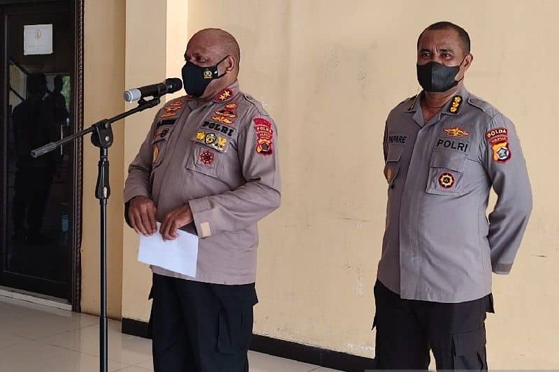 Kapolda Papua Irien Pol Mathius Fakhiri