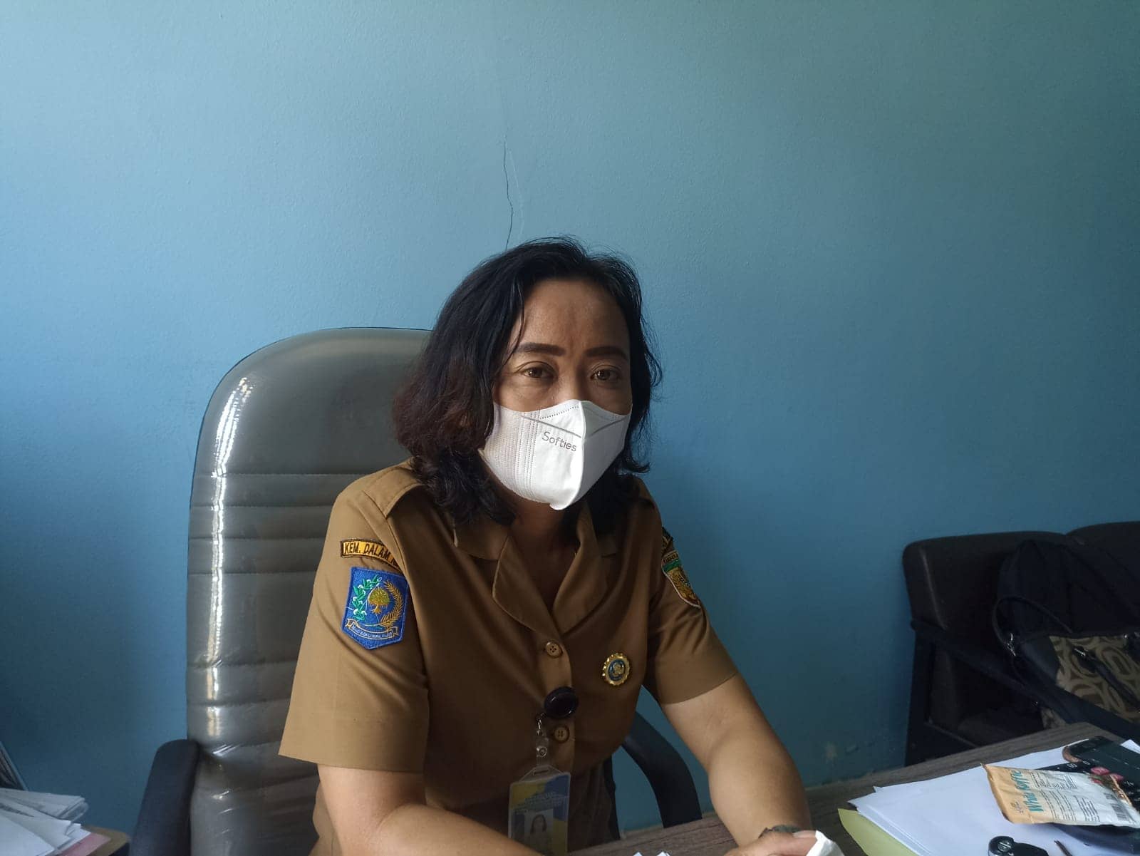 Sekertaris Dinas Perindustrian dan Perdagangan Kabupaten Mimika, Selfina Pappang