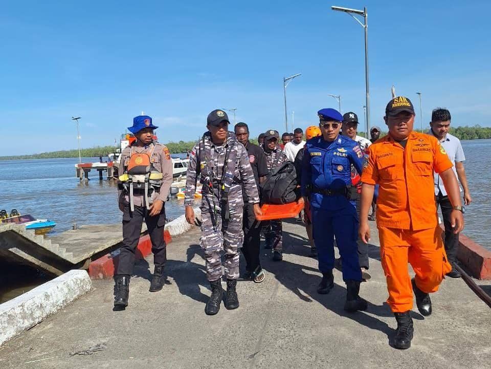 Anak 3 Tahun yang Tenggelam di Sungai Ewer Asmat Ditemukan Meninggal Dunia