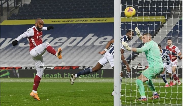 Ilustrasi berita OLAHRAGA: Arsenal Lanjutkan Tren Positif Ketika Cukur Habis West Brom 4-0