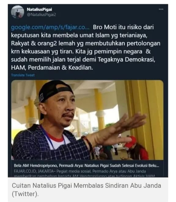 Ilustrasi berita MIMIKA: Selain Ambroncius Nababan, Natalius Pigai Juga Pernah Dihina oleh Abu Janda, Ruhut Sitompul dan Profesor Henuk