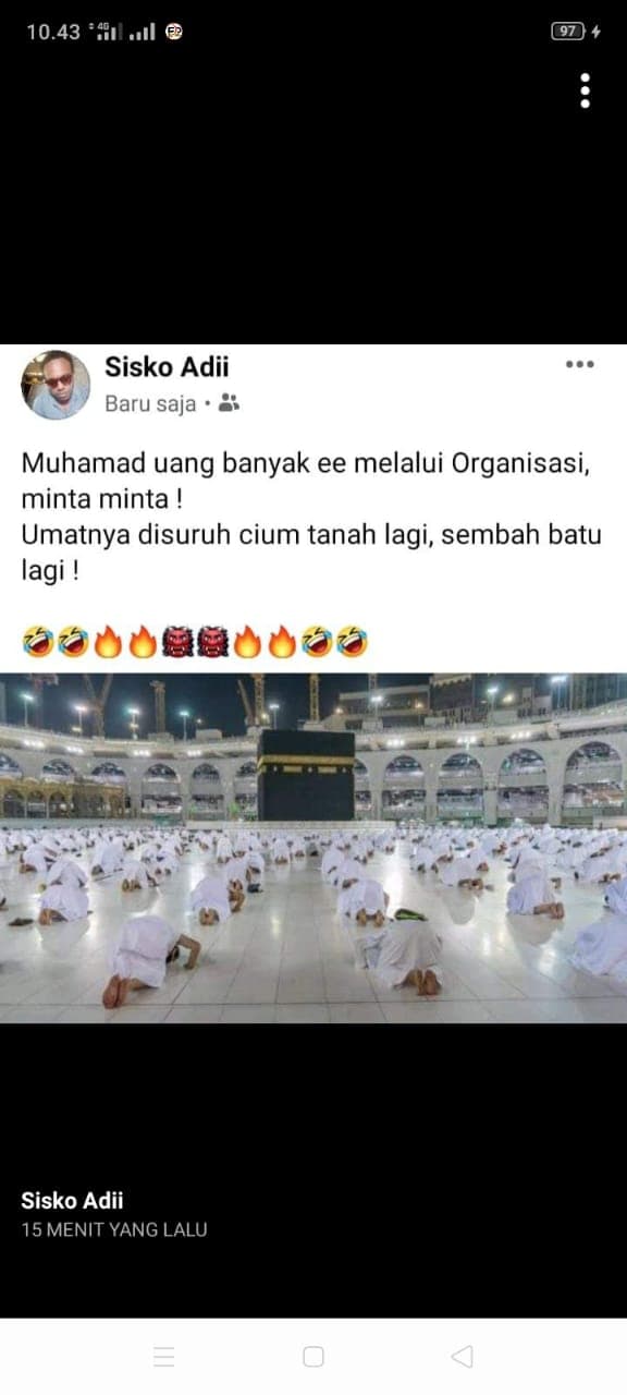 Account Facebook Sisko Adii