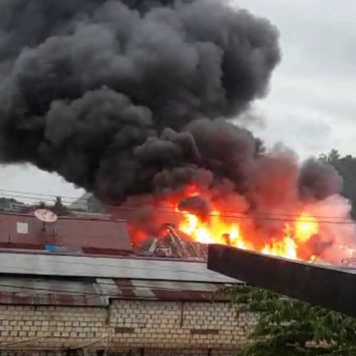 Pasar Youtefa terbakar