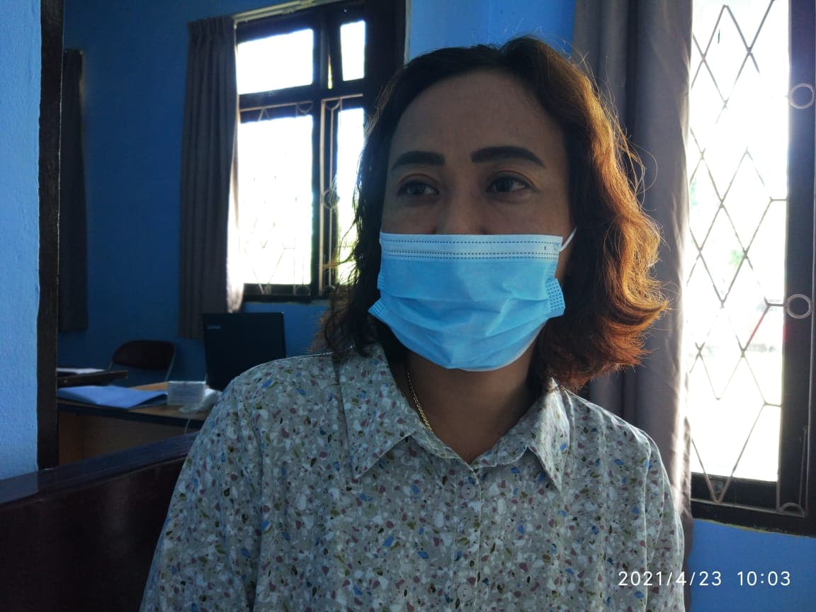 Selfina Pappang Kabid Perdagangan DISPERINDAG Mimika