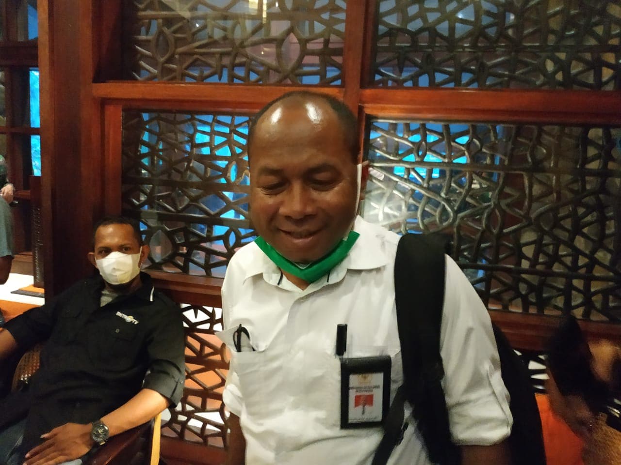Ketua Komnas HAM Papua Frits Bernard Ramandey