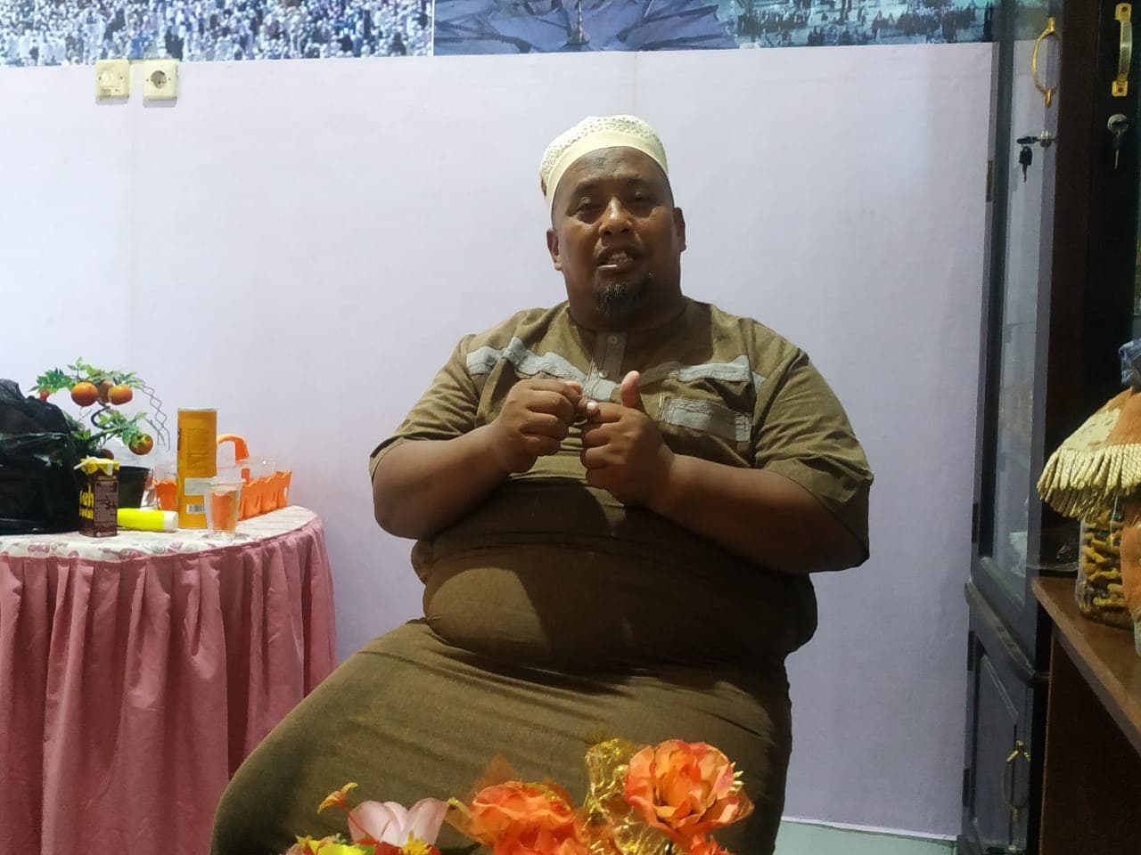 Ketua MUI Kabupaten Mimika Ustadz Muh Amin Ar S.Ag