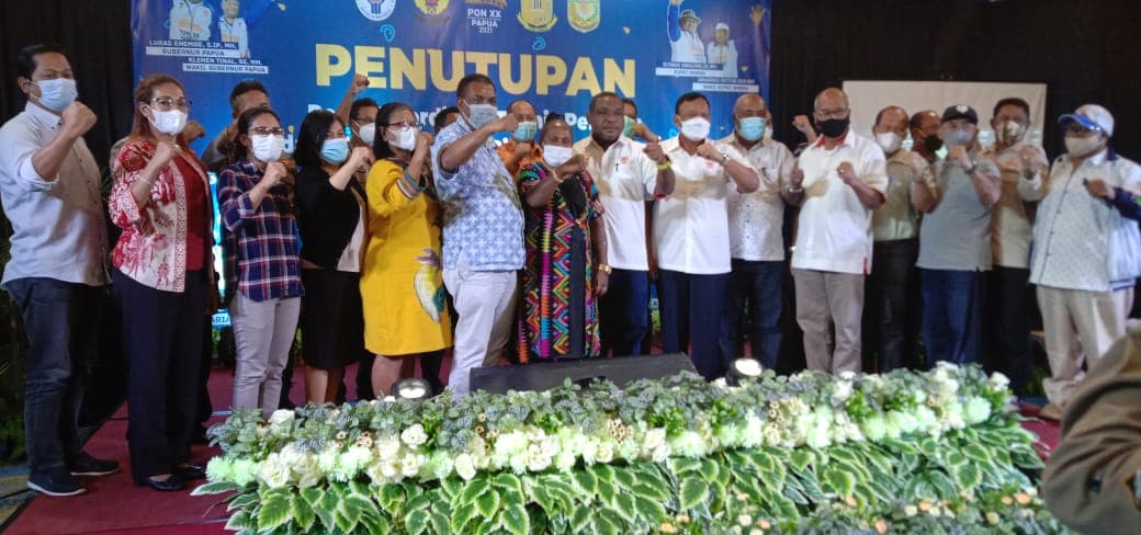Penutupan Rapat Koordinasi Teknis Pertama Bidang 1 Sub PB PON Papua