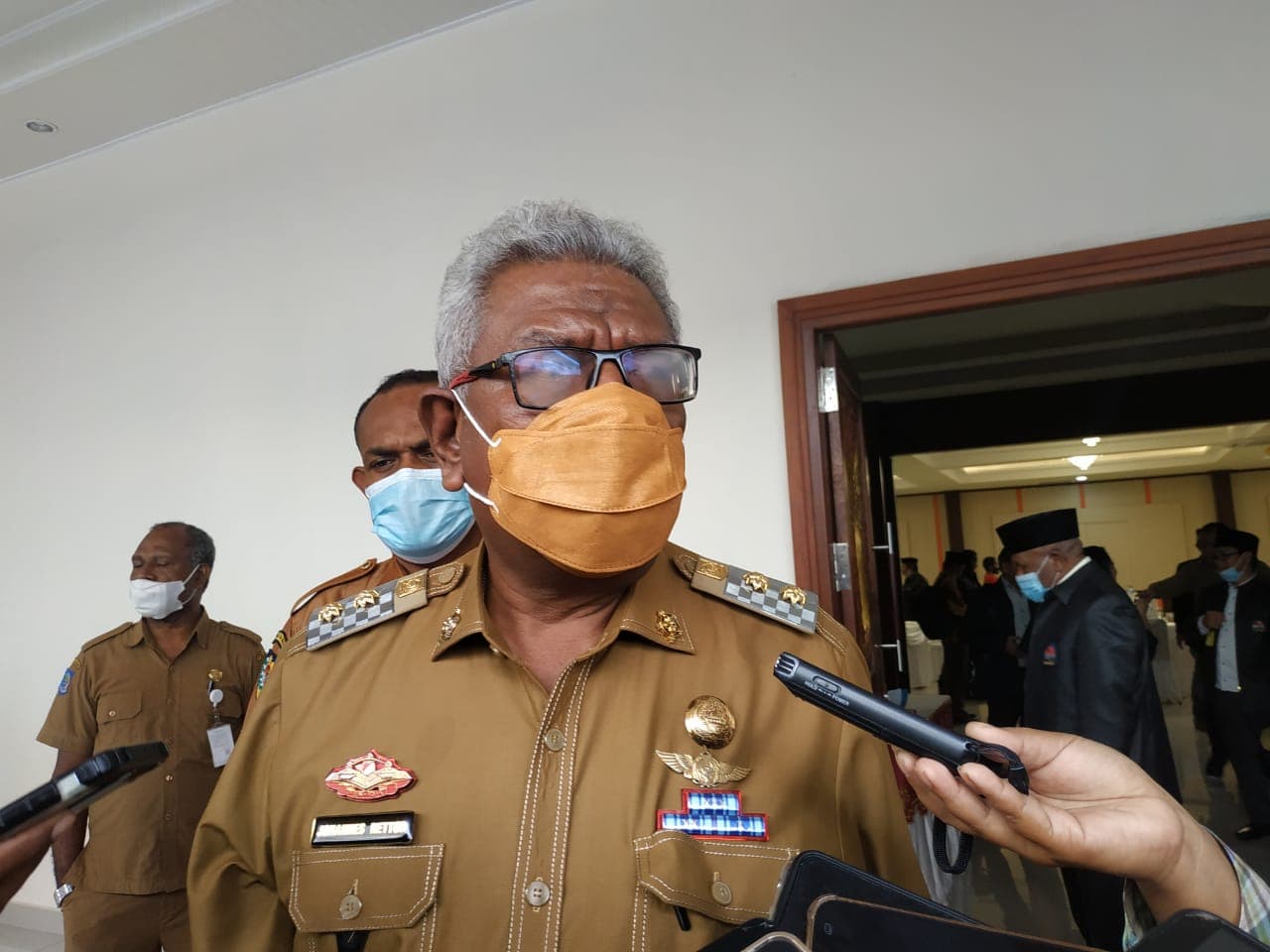 Wakil Bupati Mimika Johannes Rettob