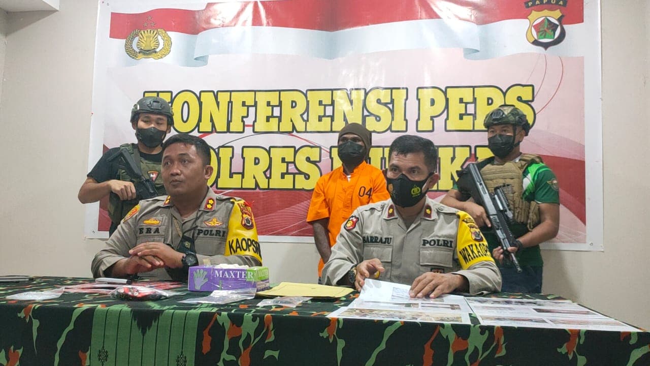 Pers rilis penangkapan MT