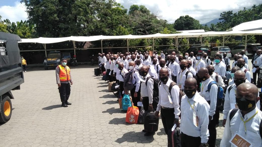 Casis Bintara Noken yang lolos seleksi