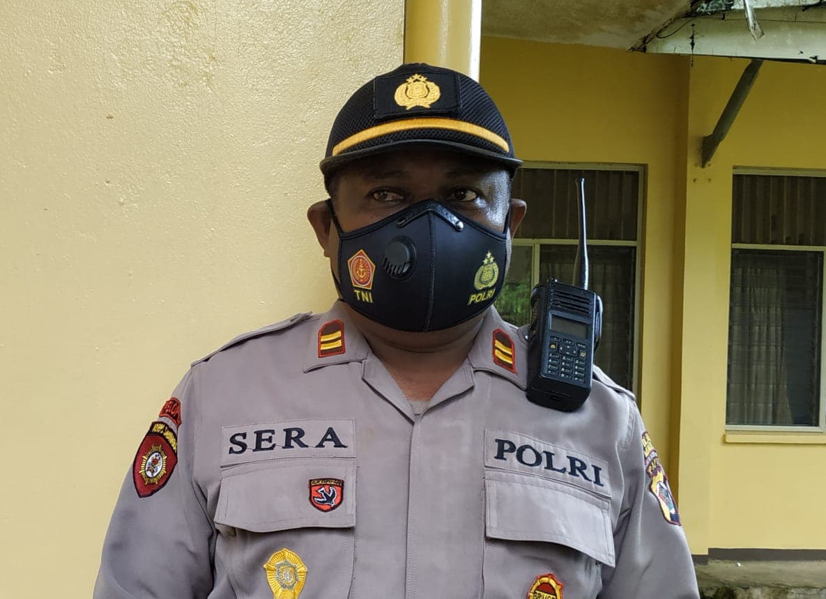 Kapolsek kuala kencana Iptu Y Sera Atanoi