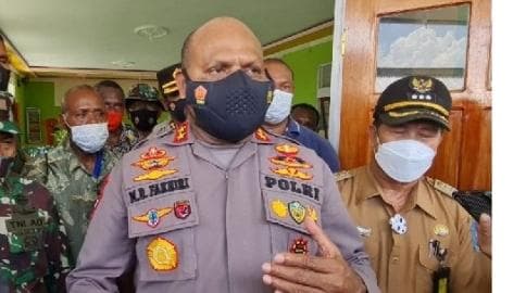 Kapolda Papua Irjen Pol Mathius Fakhiri.
