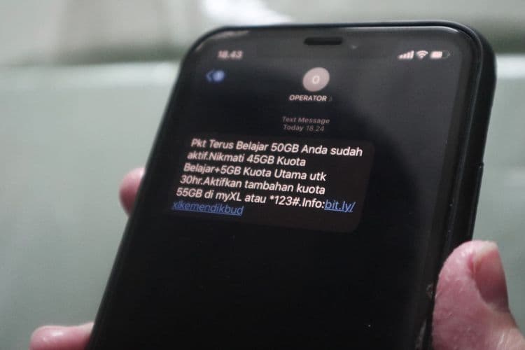 Kuota Belajar Kemendikbud