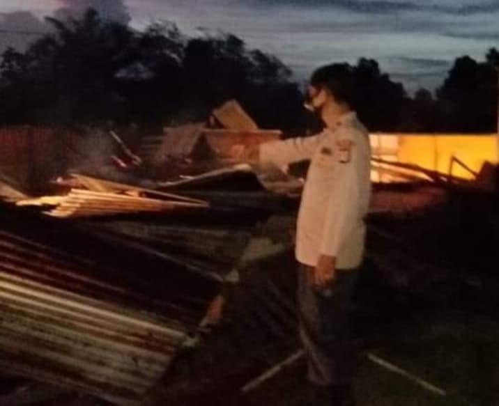 Kapospol Ulilin, Ipda Marthen Luter di tempat kejadian