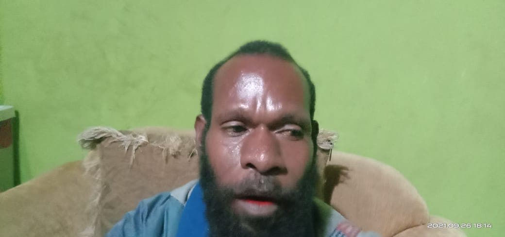 Kepala Kampung Mamapu, Distrik Bina Kabupaten Puncak, Tepinus Murib