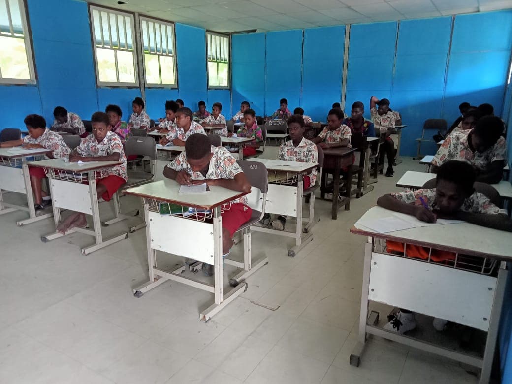 Para murid SD YPPK Manasari.