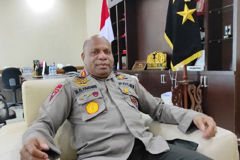 Kapolda Papua Irjen Pol Mathius Fakhiri