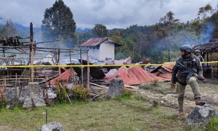 Ilustrasi berita PAPUA: Breakingnews : Gedung SMA Negeri 1 Oksibil Dibakar OTK, Polisi Endus Upaya Pancingan