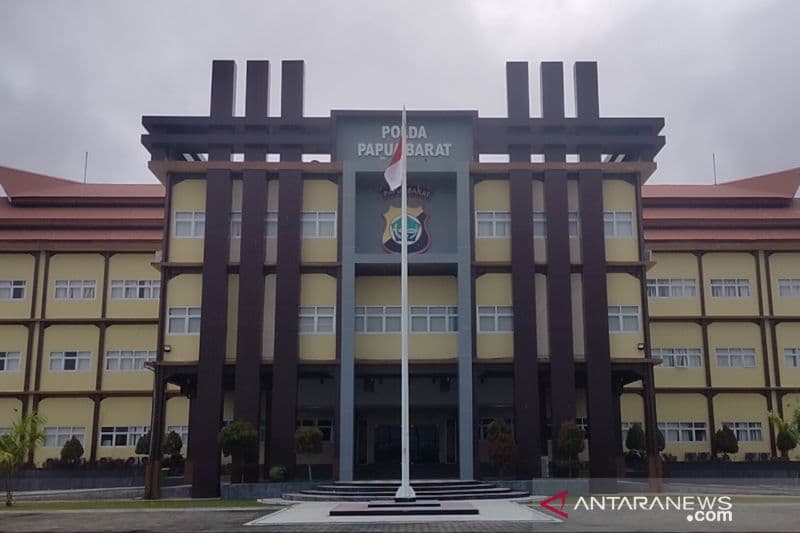 Markas Polda Papua Barat di Manokwari