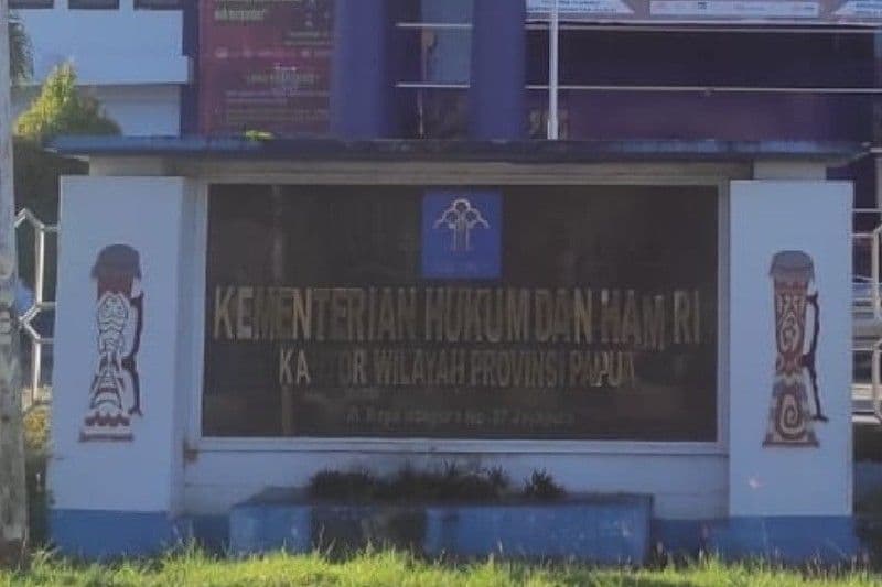 Kantor Kemenkumham Papua di Abepura, Jayapura