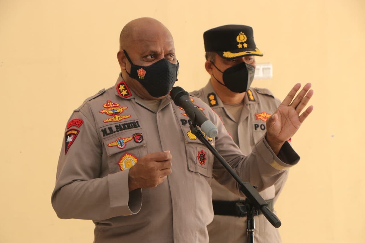 Kapolda Papua Irjen Pol Mathius Fakhiri.