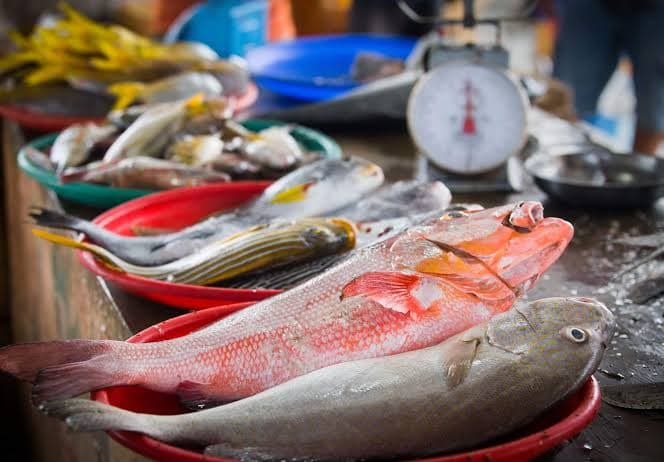 Foto: Ist/ikan di pasar yang siap dijual
