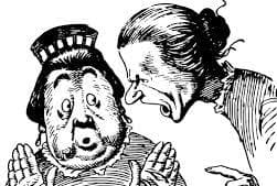 Ilustrasi pertengkaran