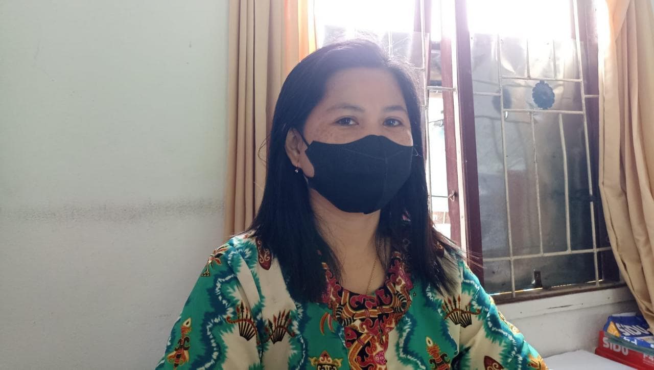 Kepala Puskesmas Wania, dr. Marliana