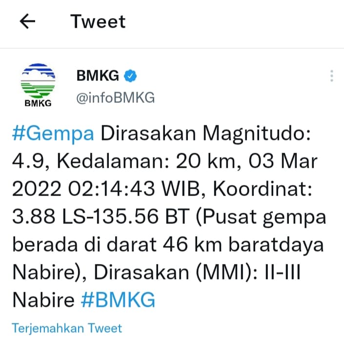 Cuitan BMKG